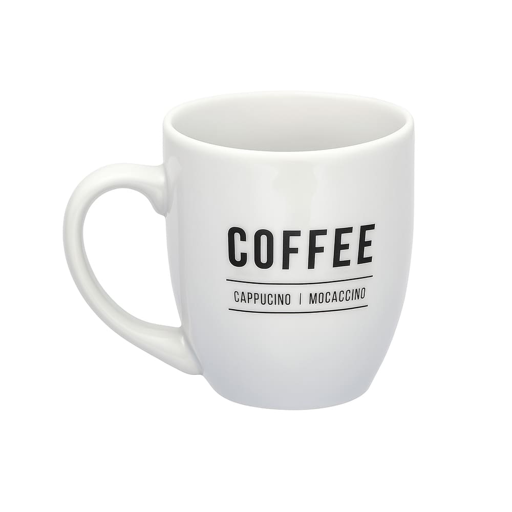 Caneca Coffee 300ml em Cerâmica - Branca