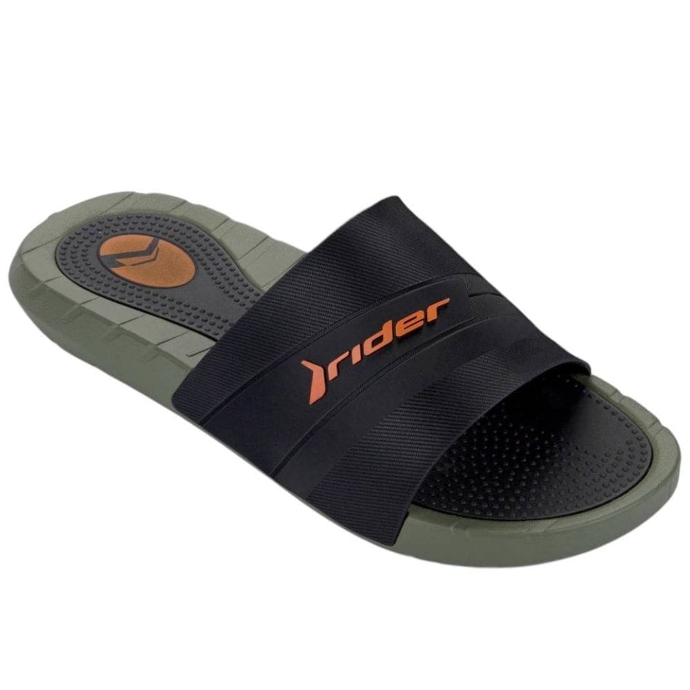 Chinelo Masculino Slide Urbano Fácil Calce Street Rush Rider