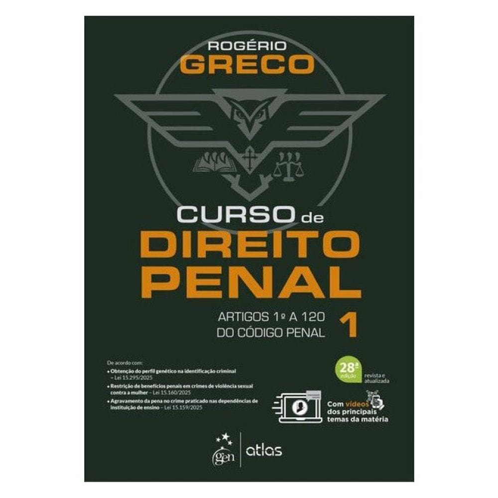 Curso De Direito Penal Vol.1 - 28ª Edição 2026