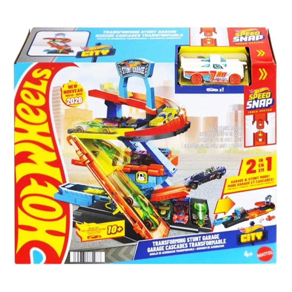 Pista Hot Wheels City Garagem De Acrobacias - Mattel Jhl94
