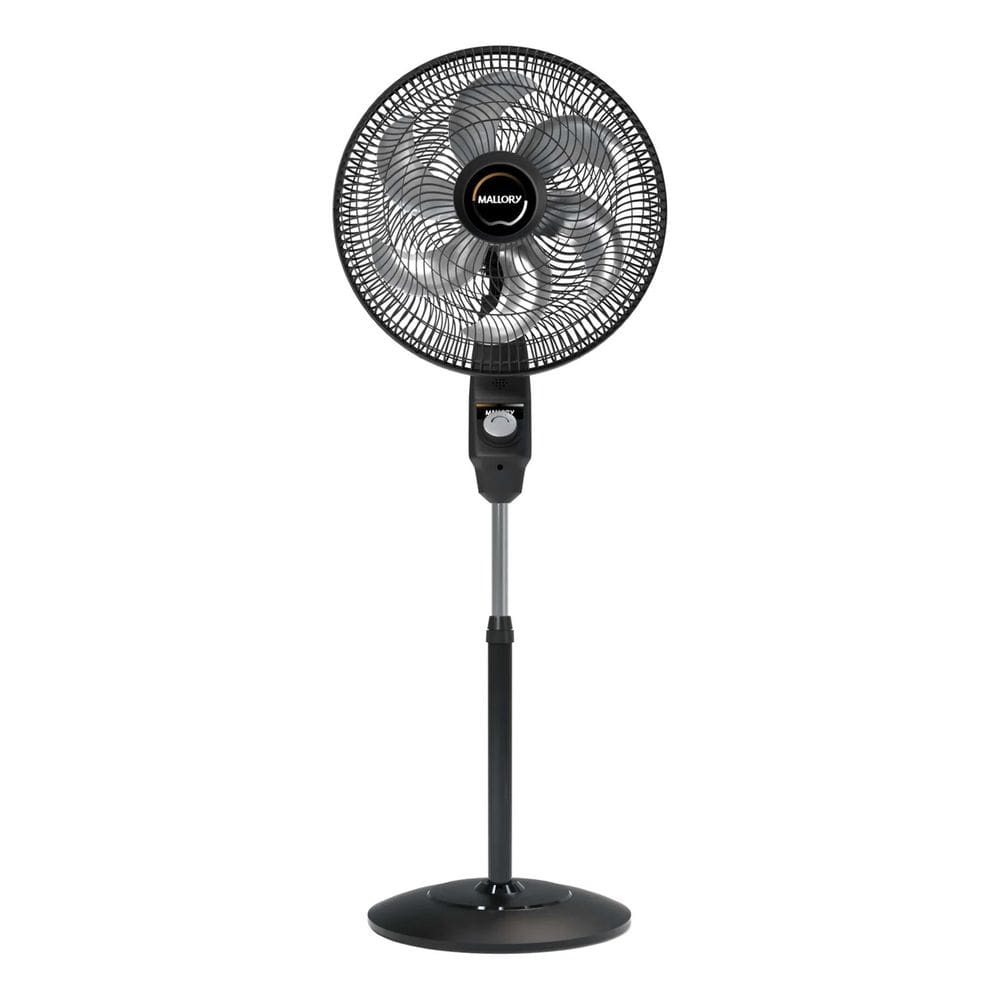 Ventilador Coluna Preto 40cm 127v Turbo - Mallory