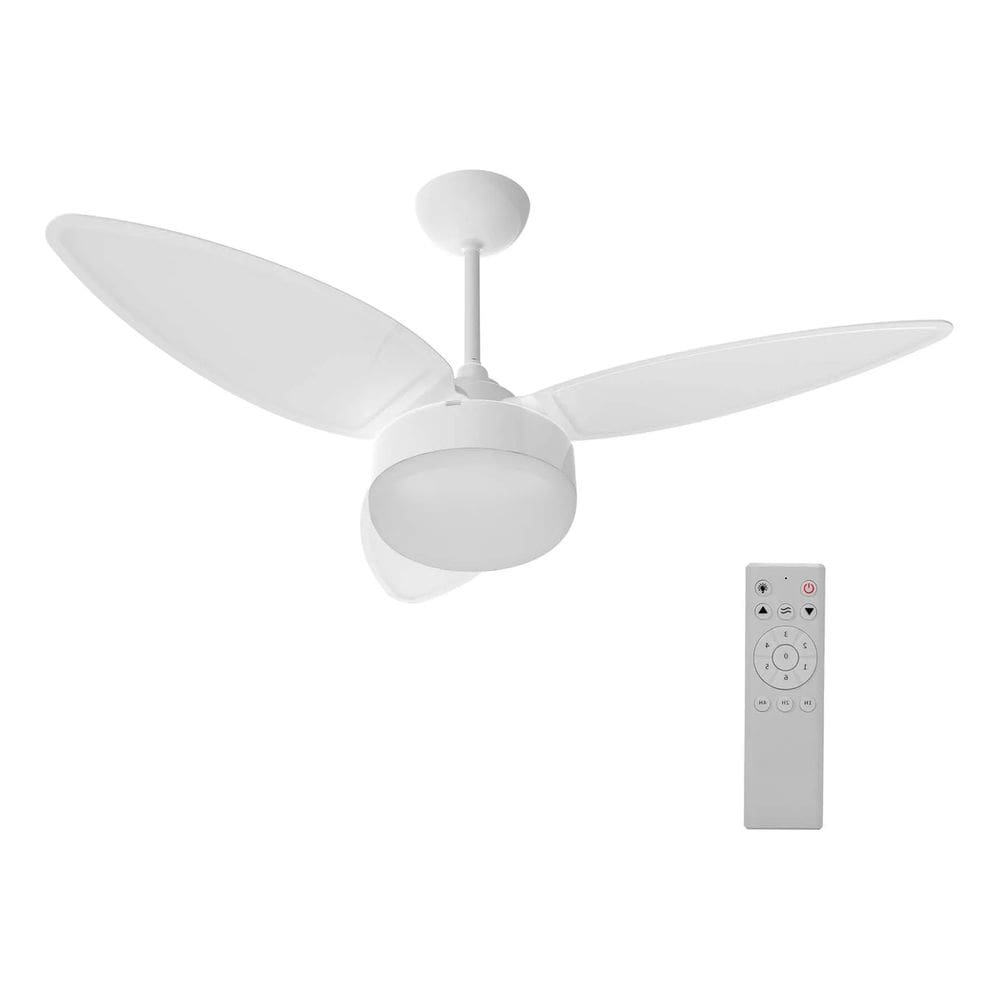 Ventilador Teto Branco 105cm Controle Remoto - Ventisol