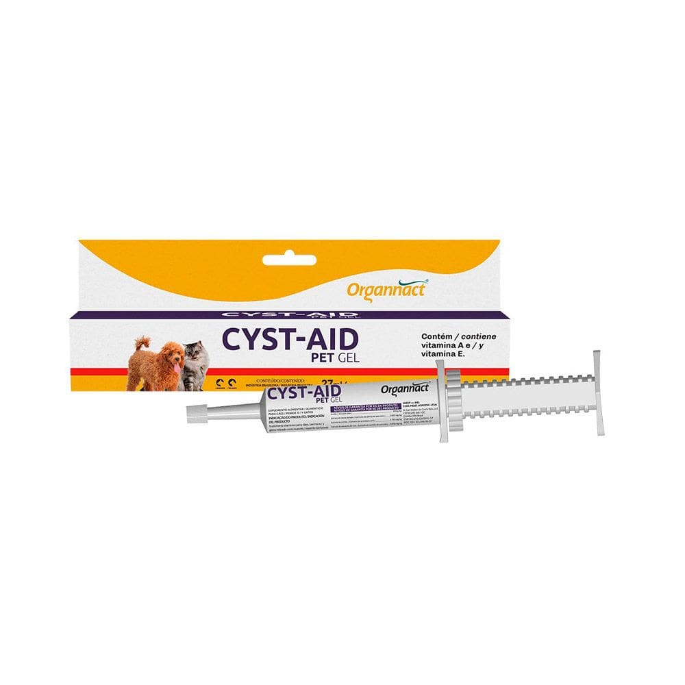 Suplemento Cyst-Aid para Cães e Gatos Pasta 40g