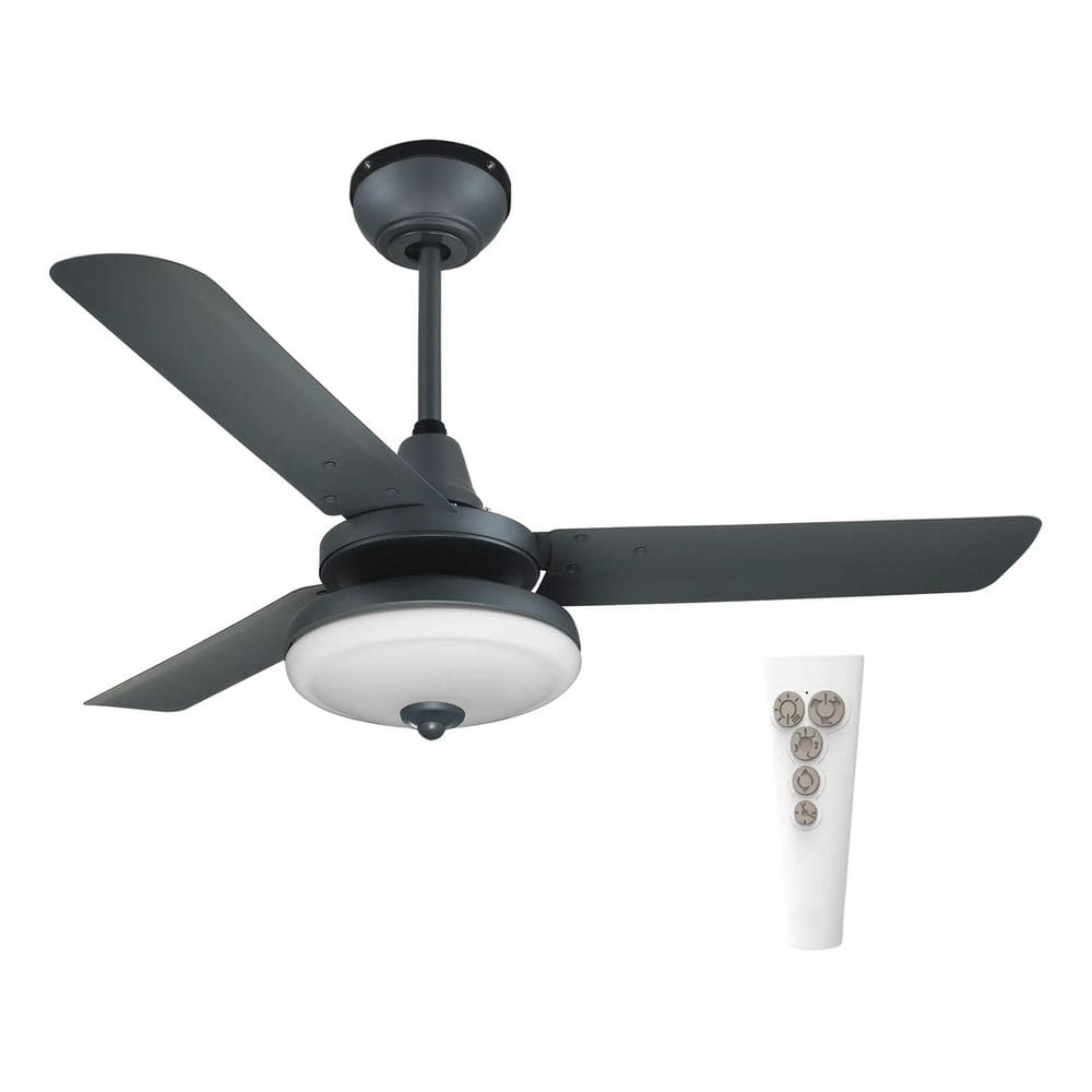 Ventilador Teto Cinza 112cm Controle Remoto 110v - Comfort