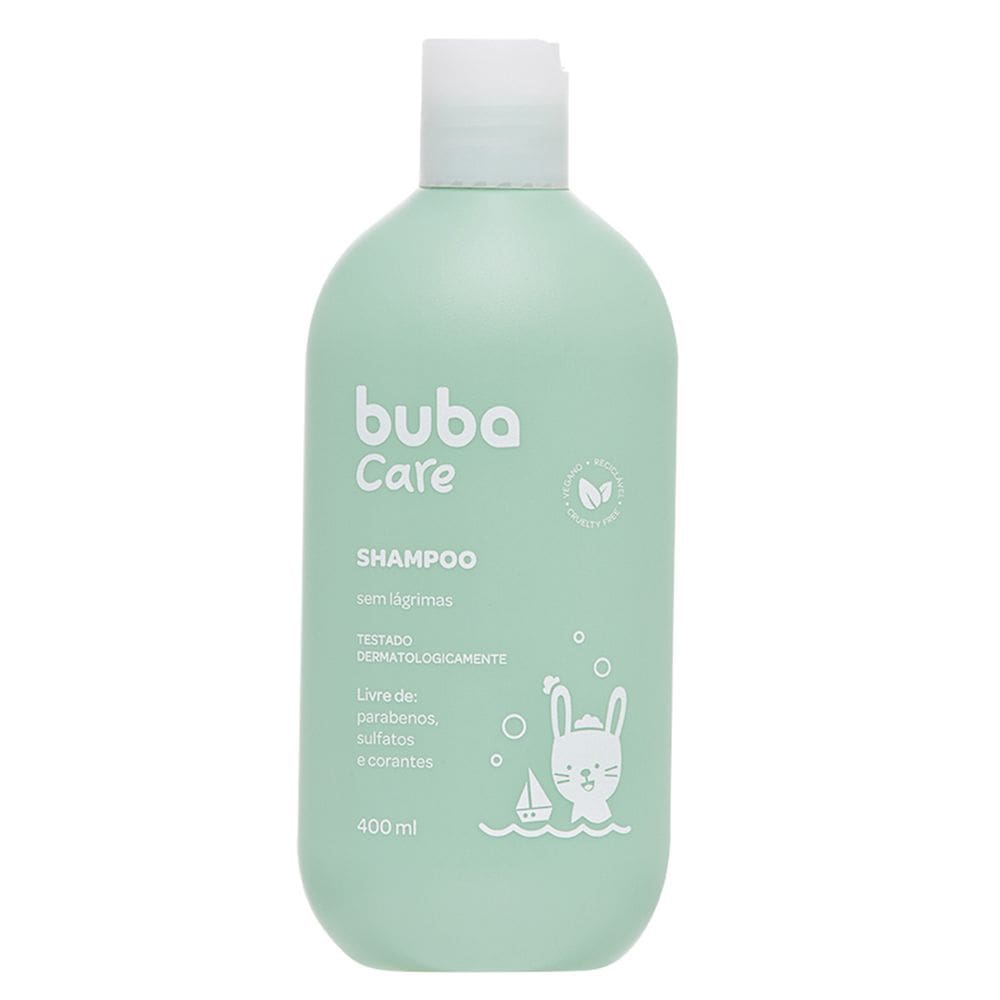 Shampoo Bebê Buba Natural Dermatologicamente testado 400ml