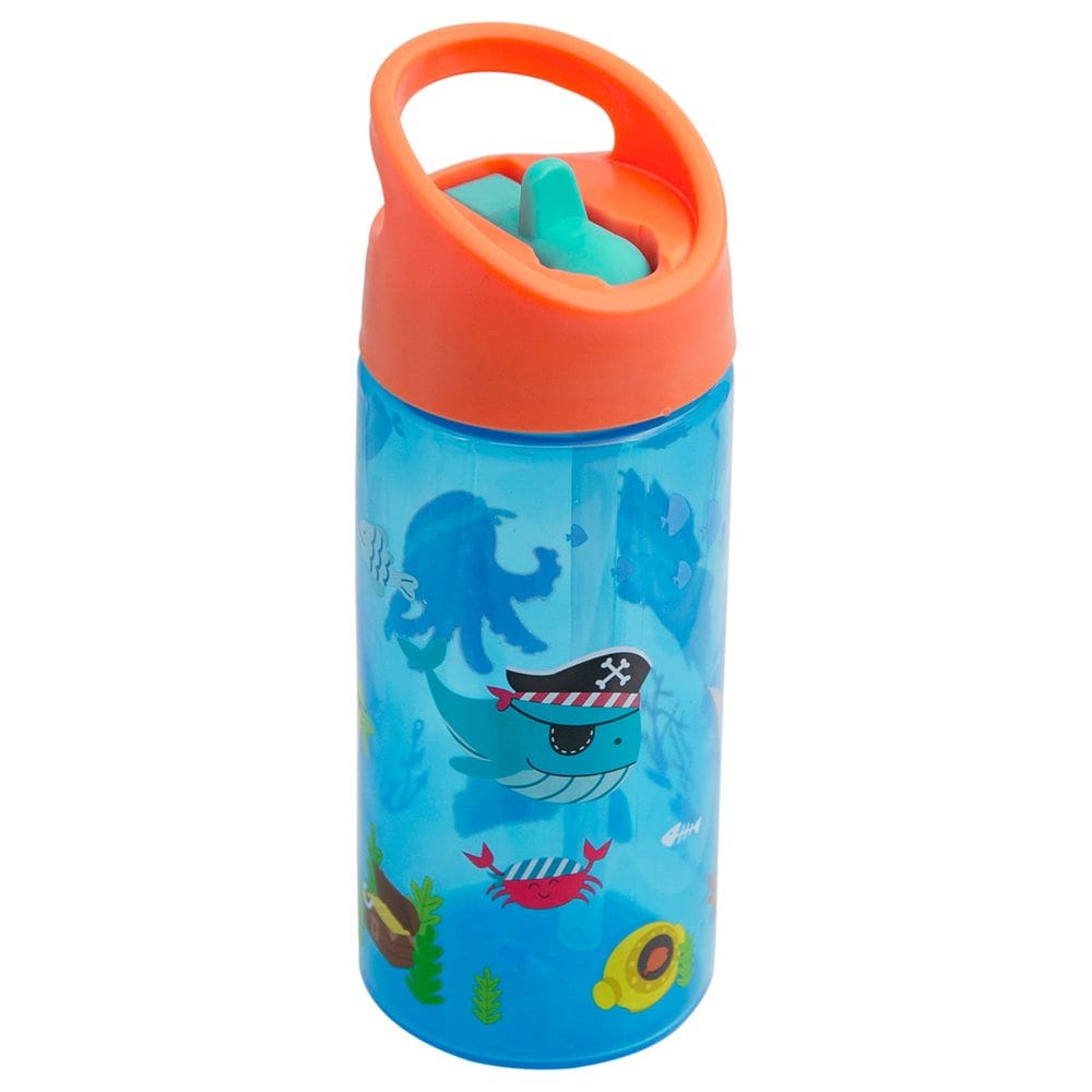 Garrafinha Infantil Criança Resistente Buba Pirata 380ml