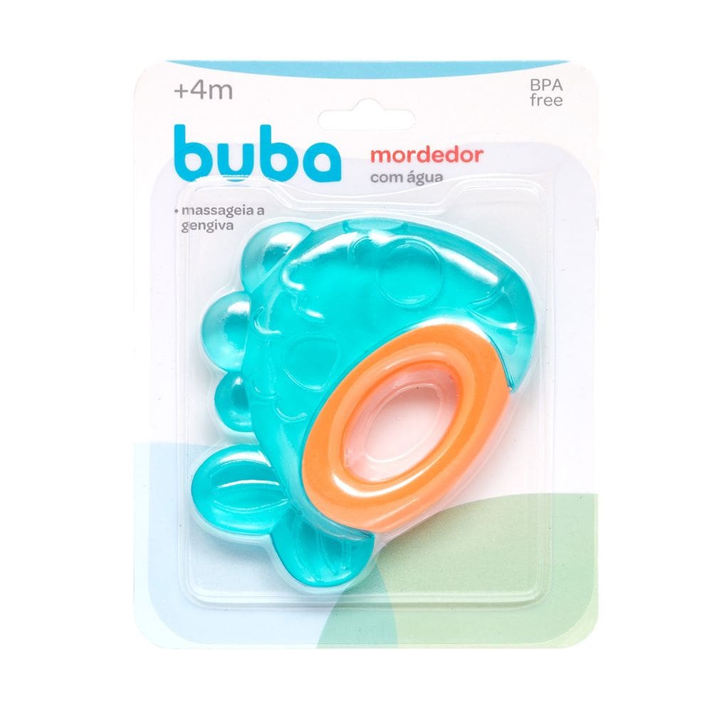 Mordedor com Água Massageador de Gengiva Peixe Buba