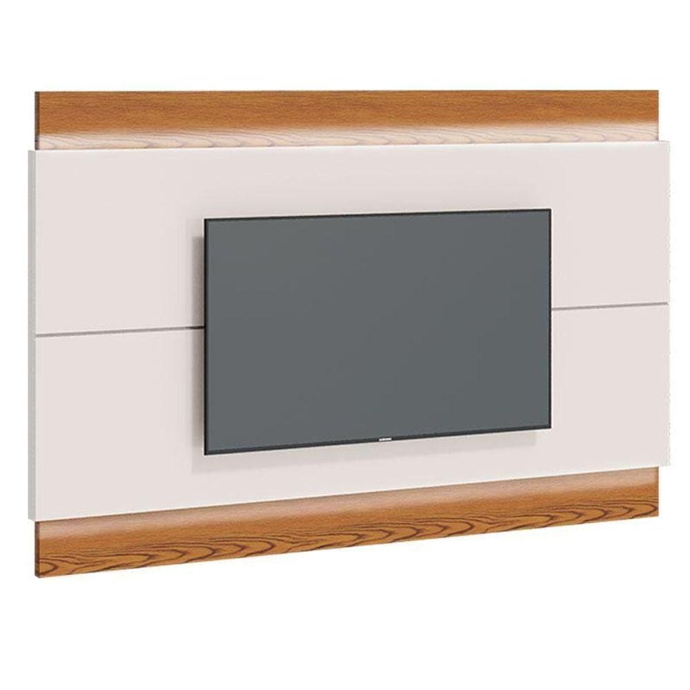 Painel Para Tv Classic 2.2 Off White Freijó Com Led - Imcal