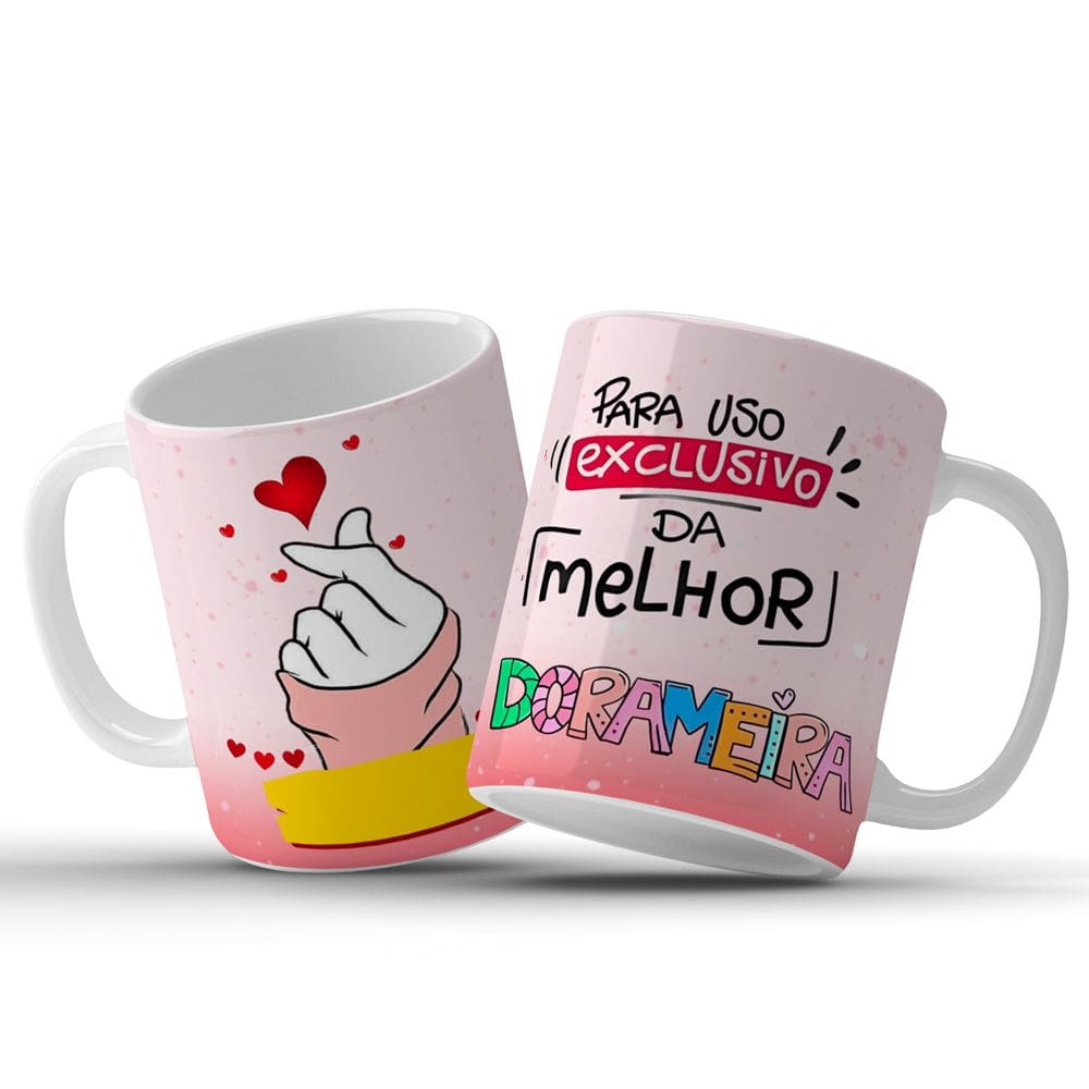 Caneca Dorameira Presente Criativo Para Uso Exclusivo Da Melhor Dorameira