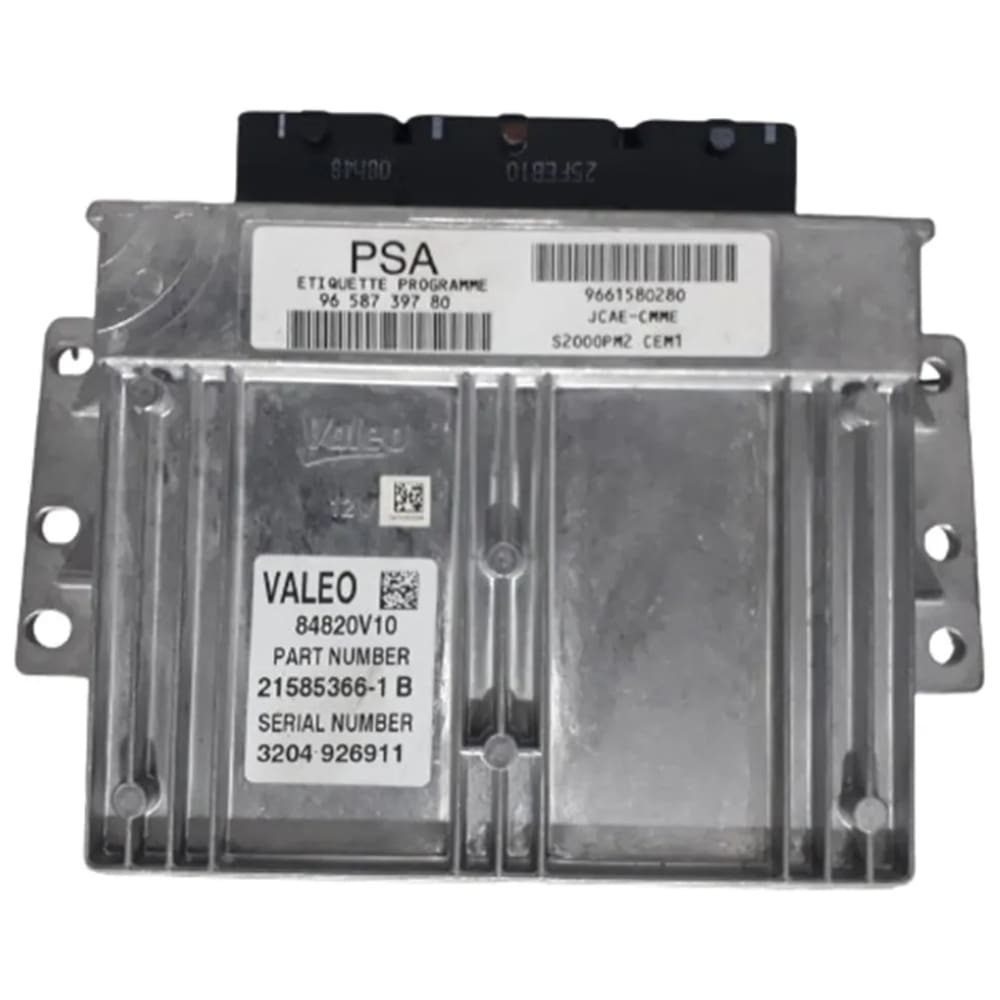 Modulo de Injeção Peugeot 206 1.4 Gasolina 9653371080