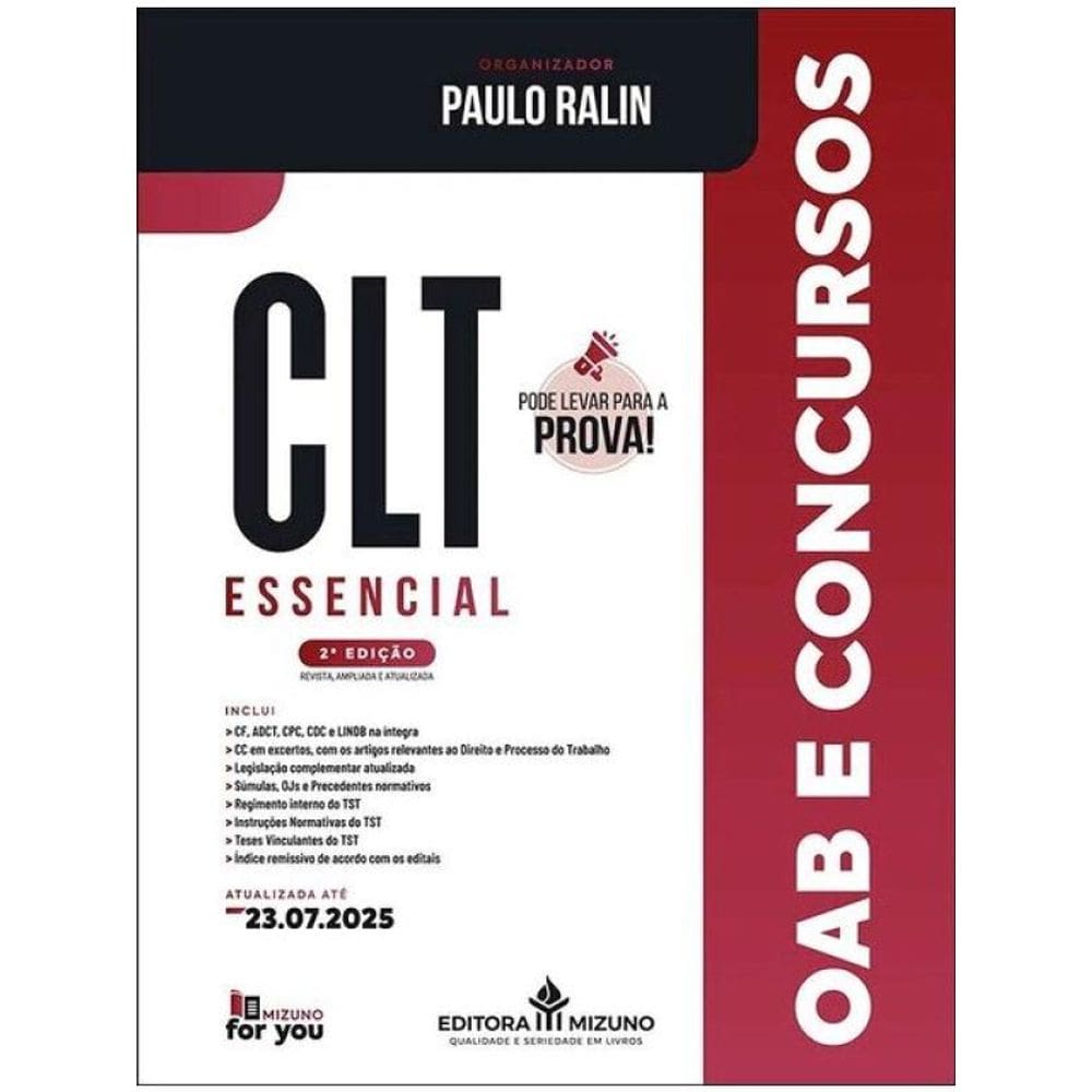 Clt Essencial - 2025