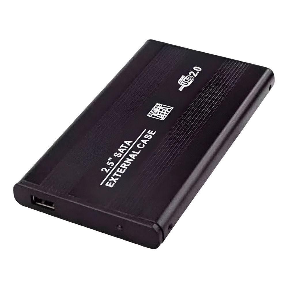 Case Hd Externo Usb 3.0 Sata 2.5 Notebook Armazenamento preto