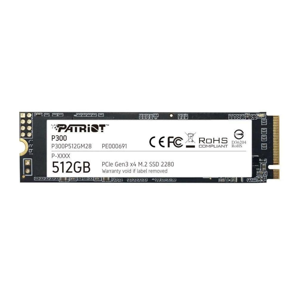 SSD M2 512GB NVME PCI P300P512GM28 Patriot