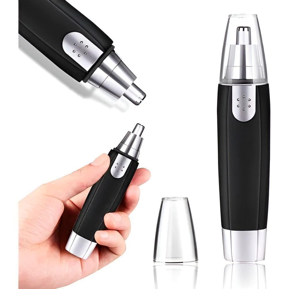 Maquina Cortadora Tira Pelos Aparador Nariz Orelha Portátil - Ideal Para Quem Deseja Um Visual Impecável