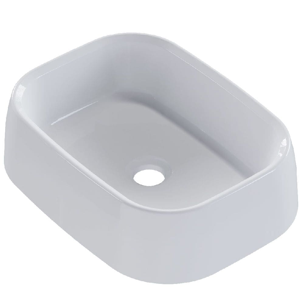 Cuba 43cm Sintética Tera Branco - P103380 - COZIMAX