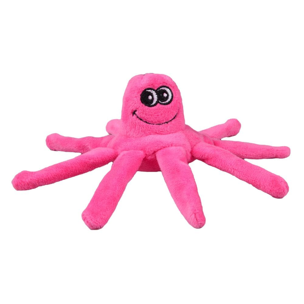 Dog Toy Snuggle Puppy Tender-Tuffs Pink Plush Octopus Small