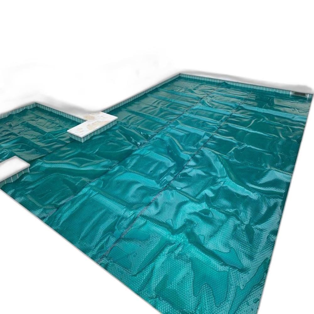 Capa Térmica Piscina 10 X 3,5 Thermocap 300 Micras Verde