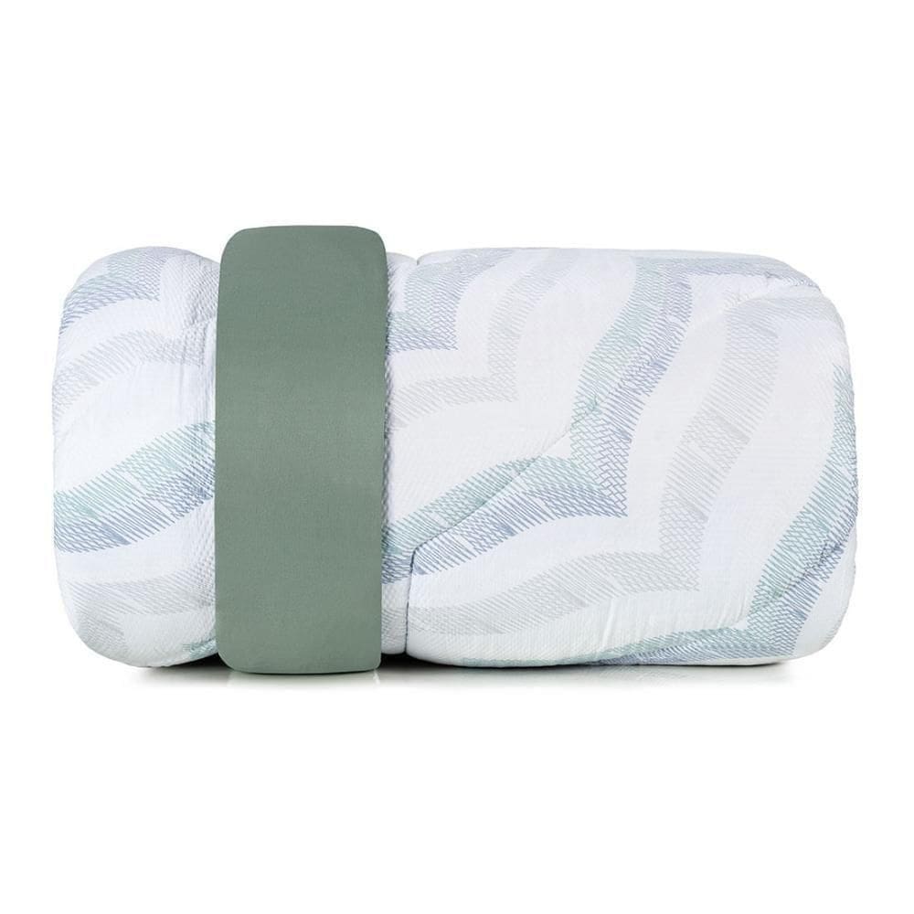 Edredom Casal Altenburg Toque Acetinado Marine