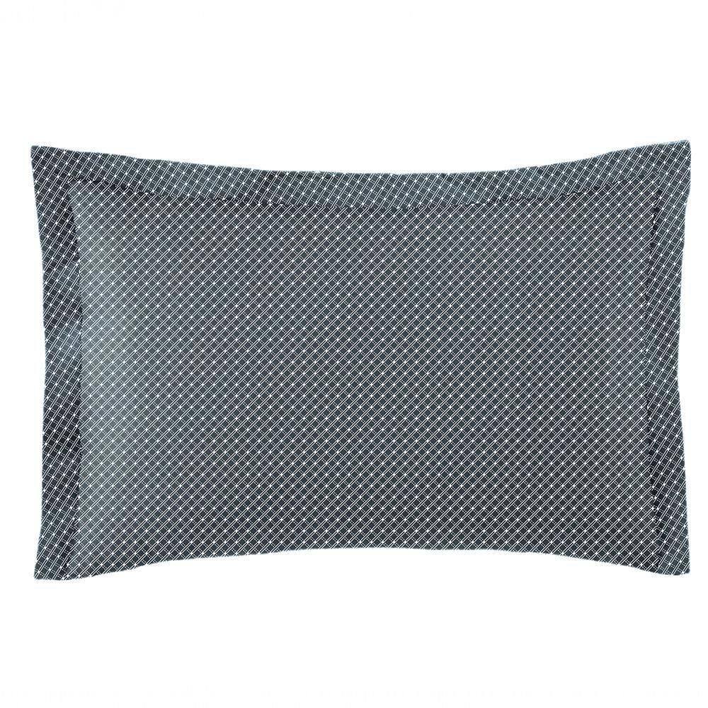 Fronha Altenburg Toque Acetinado 50cm X 70cm Slim Marinho