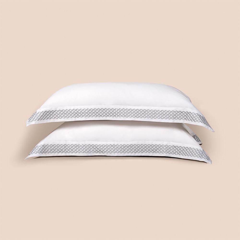 Jogo De Fronhas Altenburg Haus Cetim De Bambu 300 Fios Minimal 50cm X 90cm