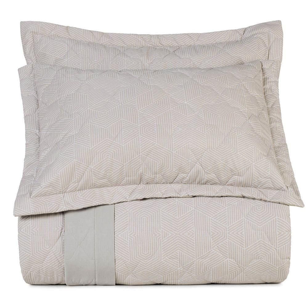 Jogo De Colcha Casal Altenburg Algodão Lux 200 Fios Lito