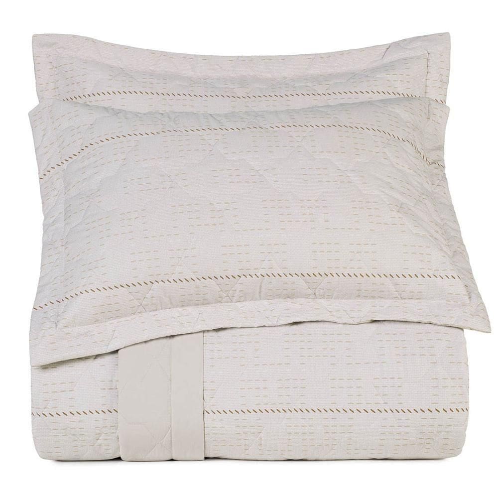 Jogo De Colcha Casal Altenburg Algodão Lux 200 Fios Lineart