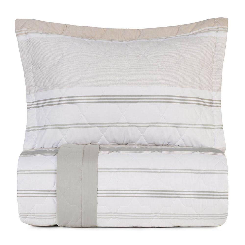 Jogo De Colcha Solteiro Altenburg Algodão Lux 200 Fios Riviera