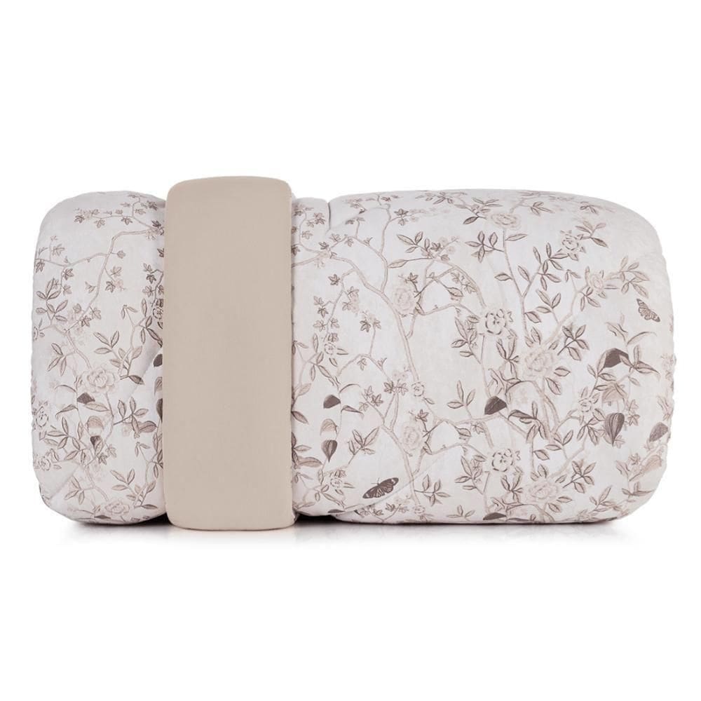 Edredom Solteiro Altenburg Malha Fio Penteado Paradis