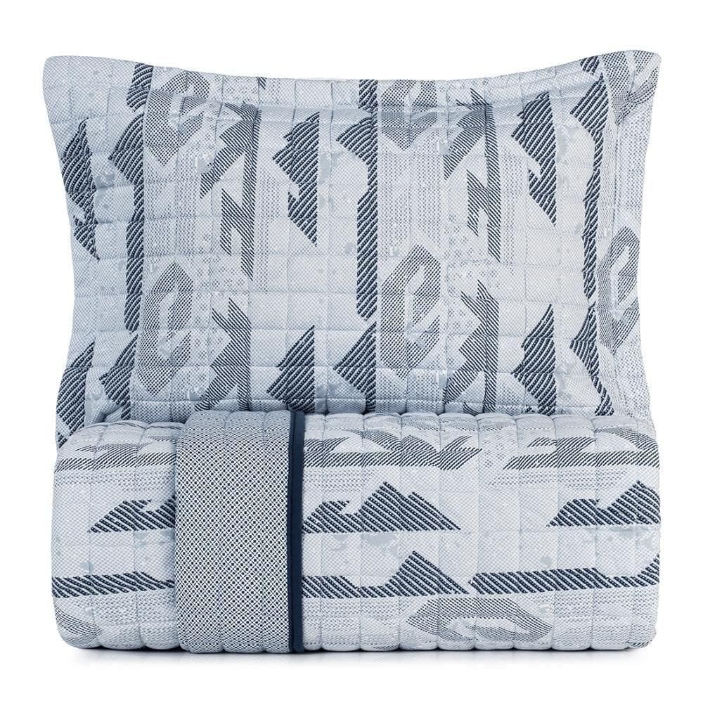 Jogo De Colcha King 3 Peças Altenburg Malha Fio Penteado Valley