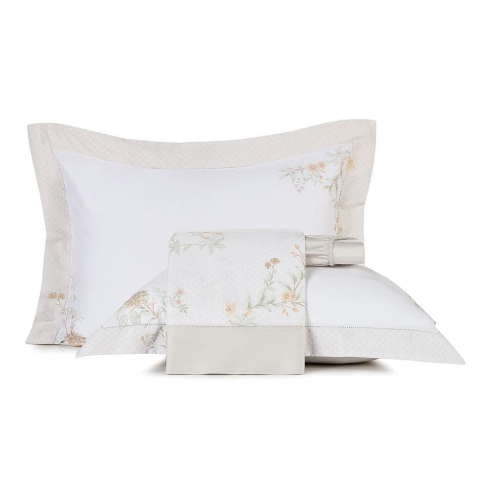Jogo De Cama Casal Altenburg Cetim 300 Fios Floraline