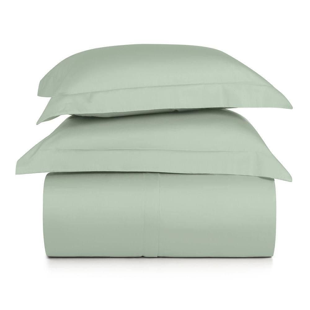 Jogo De Duvet King 3 Peças Altenburg Algodão Lux 200 Fios Verde Claro