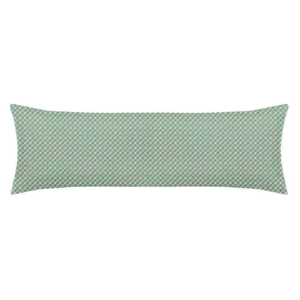 Fronha Altenburg Toque Acetinado 40x130 Slim Verde