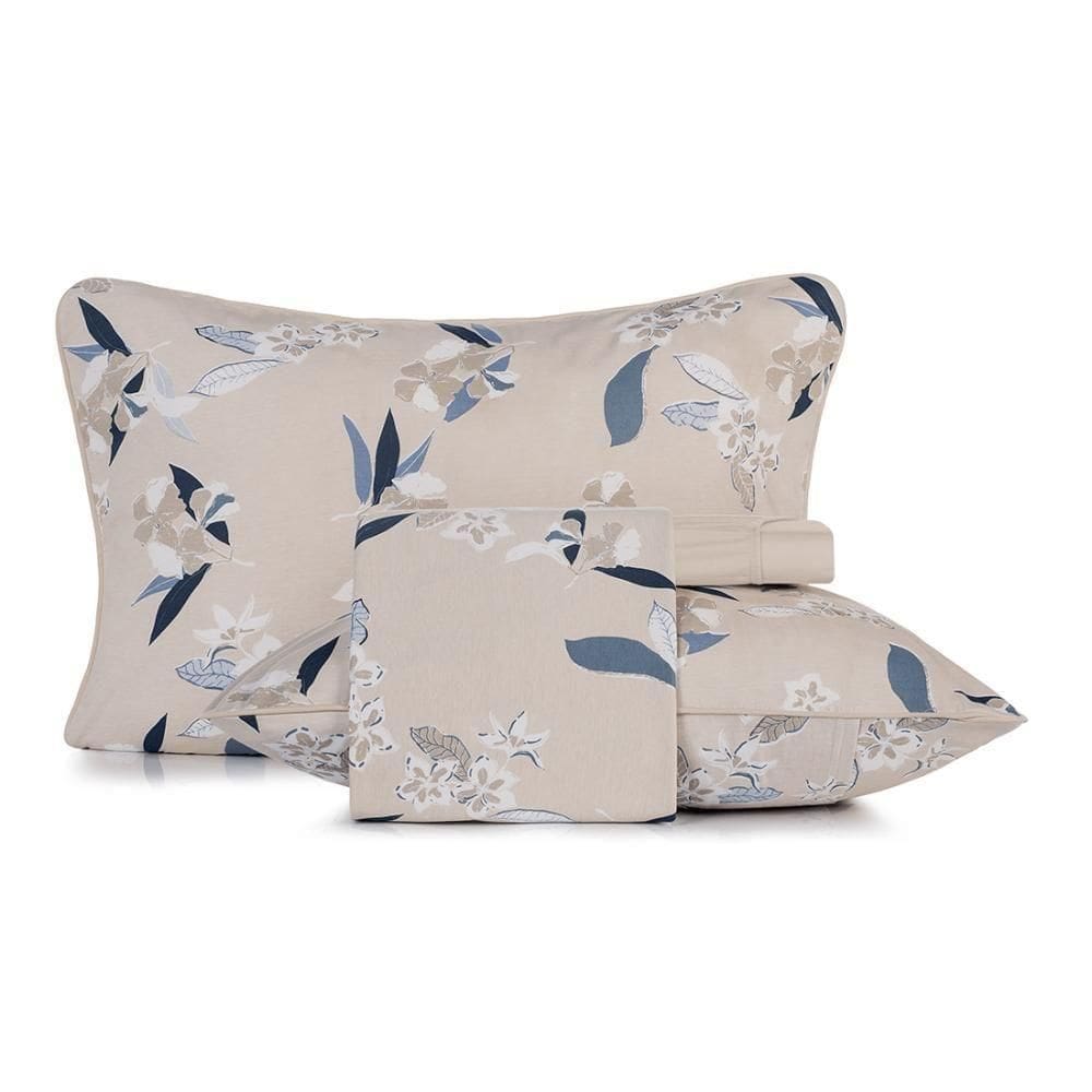 Jogo De Cama Casal 4 Peças Altenburg Malha Fio Penteado Kyoto