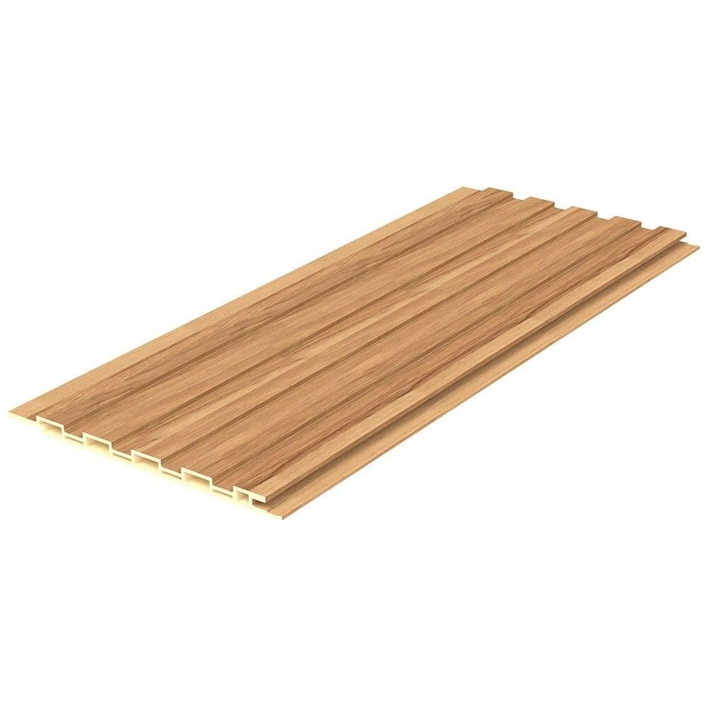 Painel Ripado Modaza WPC Teca 16,2 x 285 cm