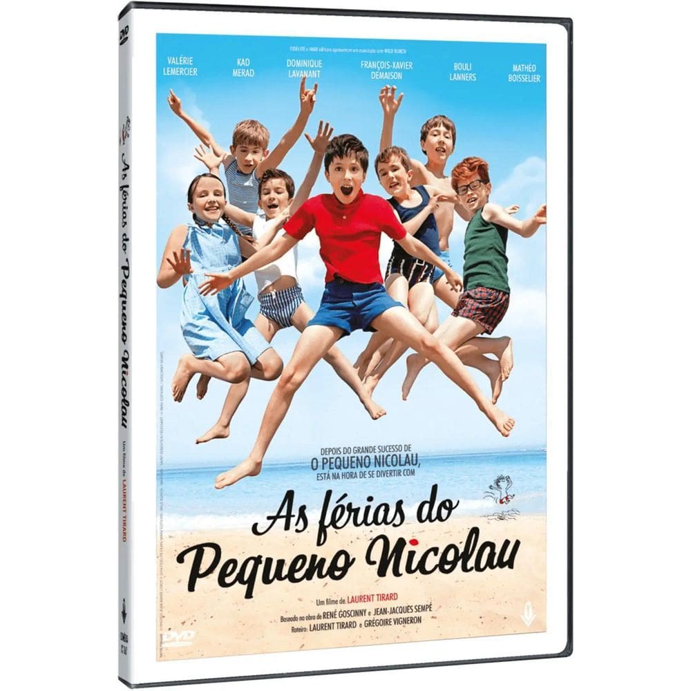 Dvd As Férias Do Pequeno Nicolau - E Lacrado