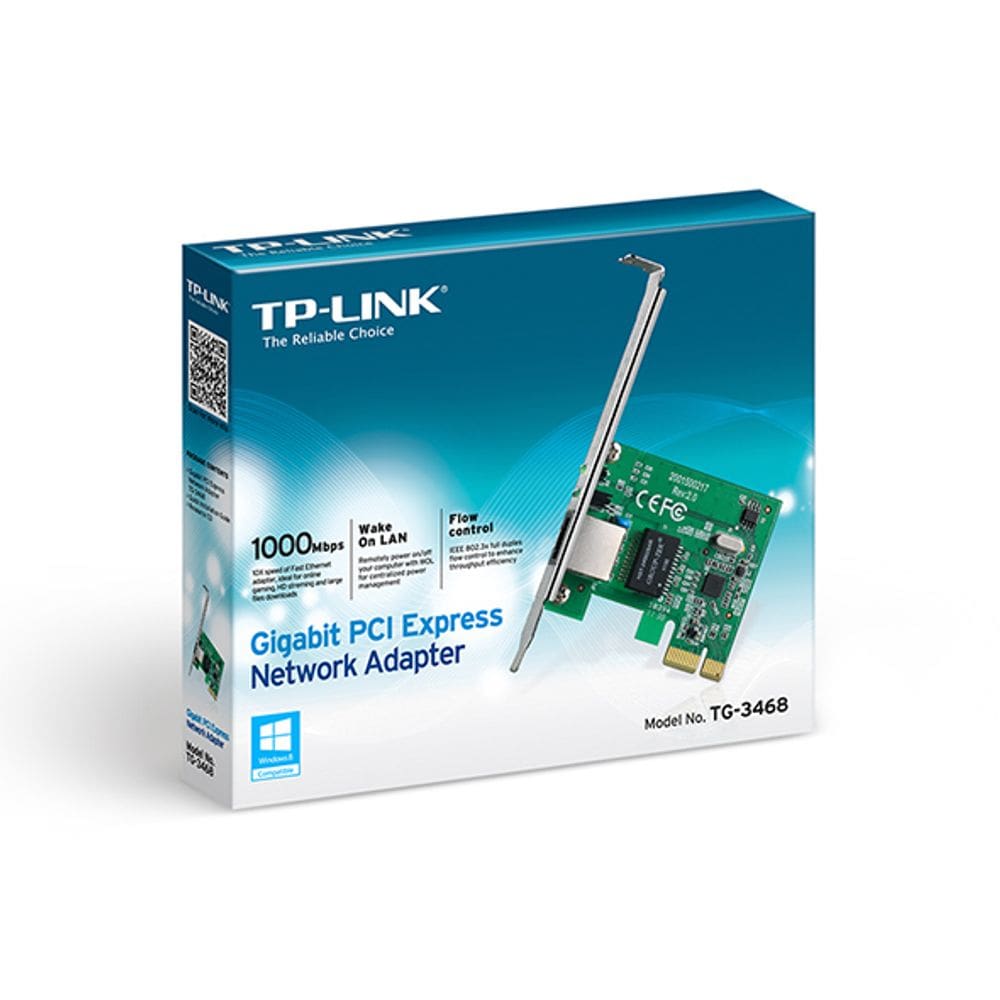 Placa de rede PCI-E 10/100/1000 Mbps TP-LINK TG-3468