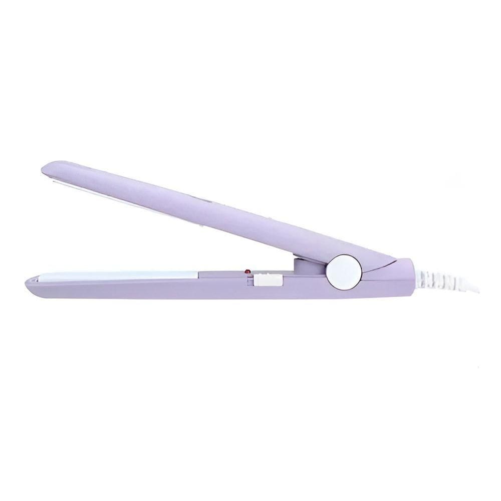 Mini Chapinha Prancha Alisadora De Bolsa Portátil lilás