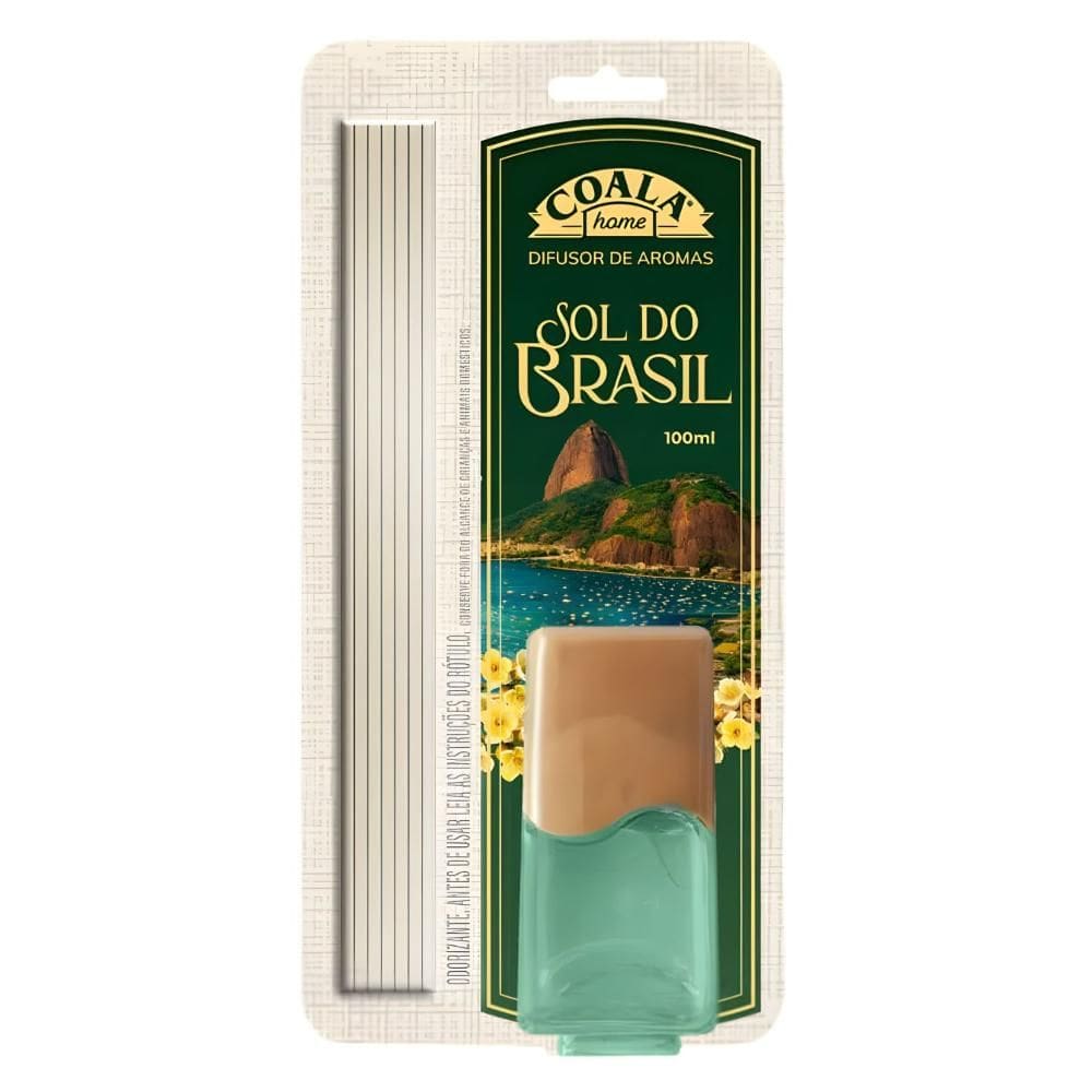 Difusor De Aromas Coala Home Sol Do Brasil 100ml