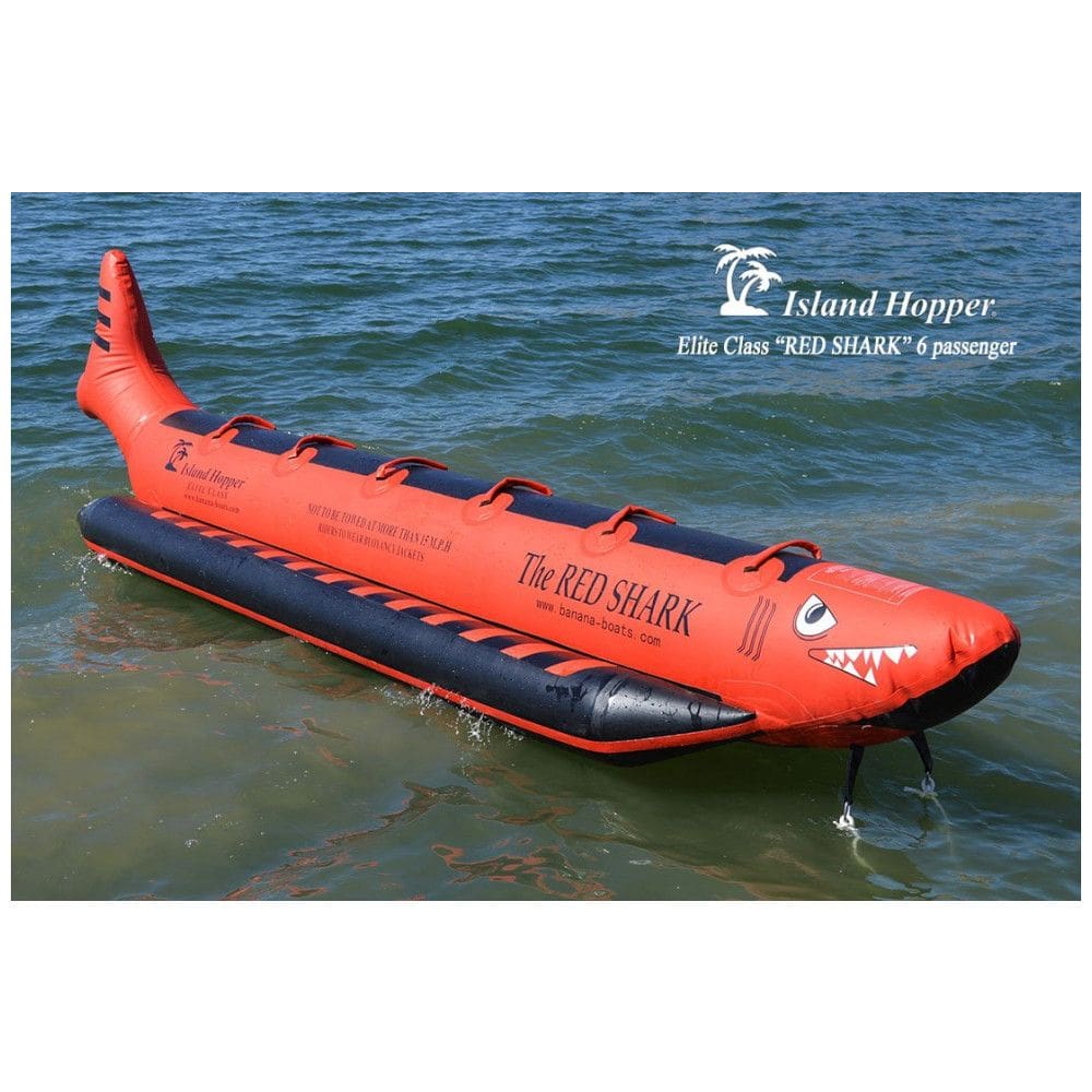 Boia Rebocável Aquática para 6 Pessoas, ISLAND HOPPER RSPVC 6 , Vermelho