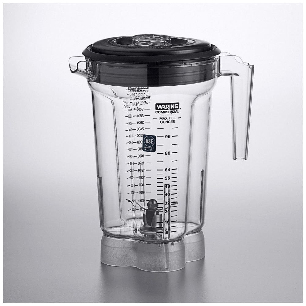 Waring CAC170 Copo para Liquidificador Comercial de 3,8 Litros com Lâmina e Tampa