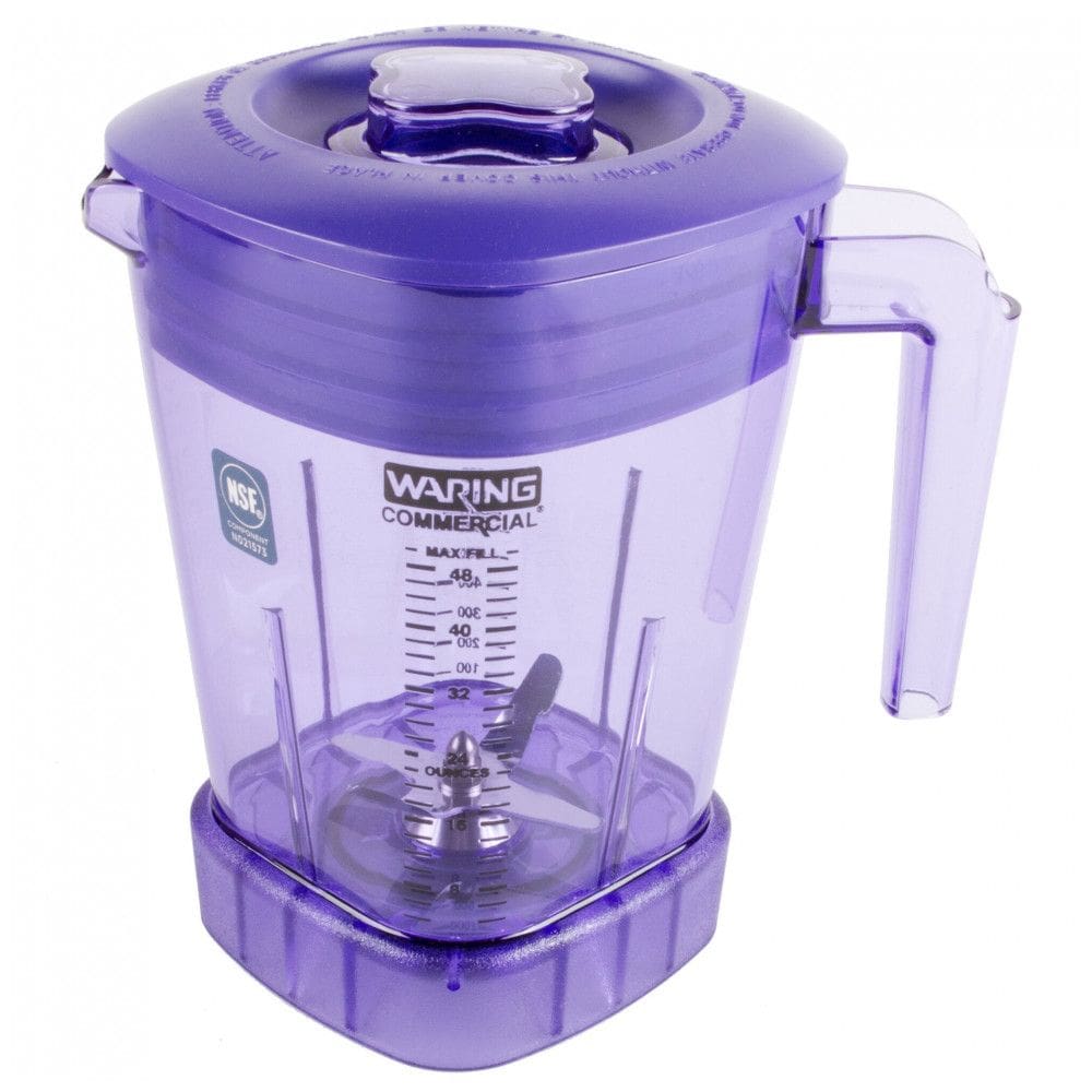 Waring The Raptor Copo de Liquidificador Roxo em Copoliéster 1,42L para Liquidificadores Comerciais