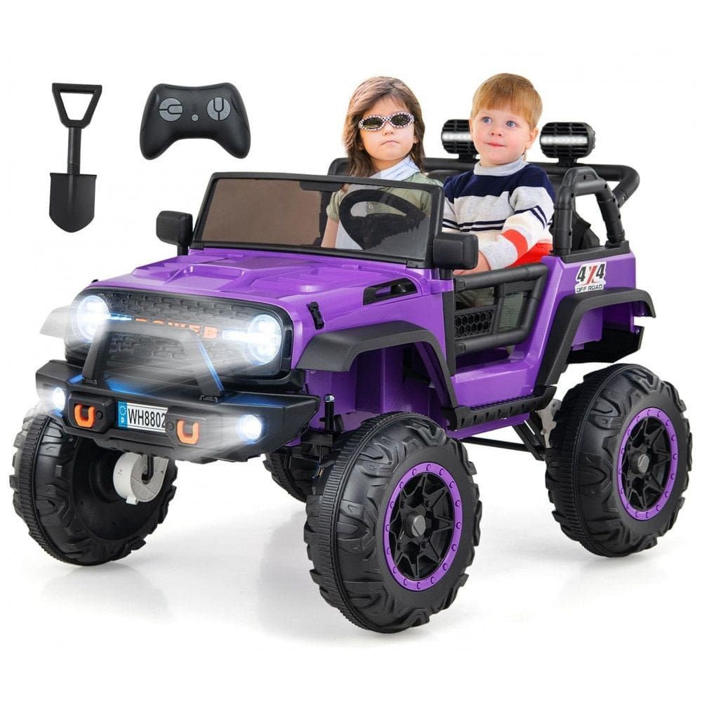 Carrinho Elétrico Infantil INFANS 2 Lugares 4x4, 4 Motores 550W, Jeep SUV, MP3 USB Controle Remoto, 24V