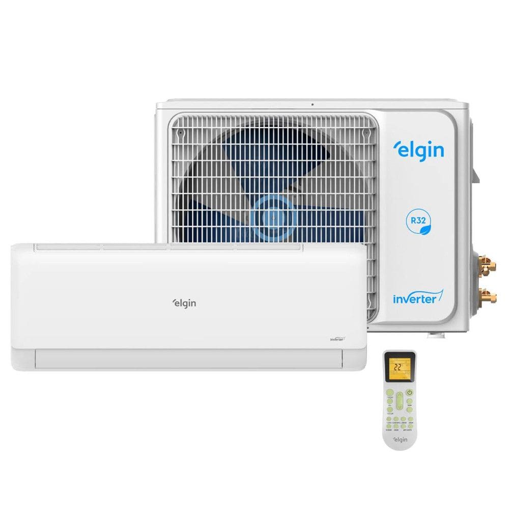 Ar Condicionado Eco Inverter III 9.000 BTUs Split High Wall Wi-fi Frio Elgin