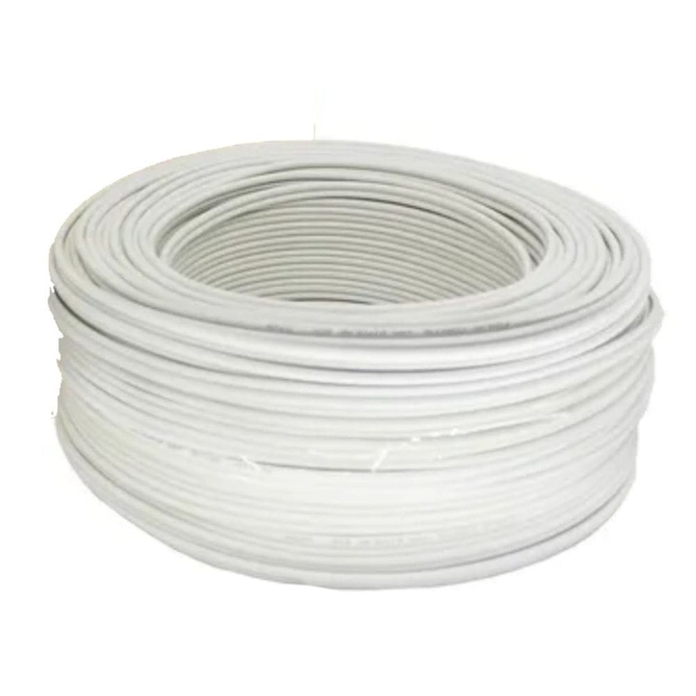 Cabo Coaxial RG6 95% Foxlux 100m para TV Antena