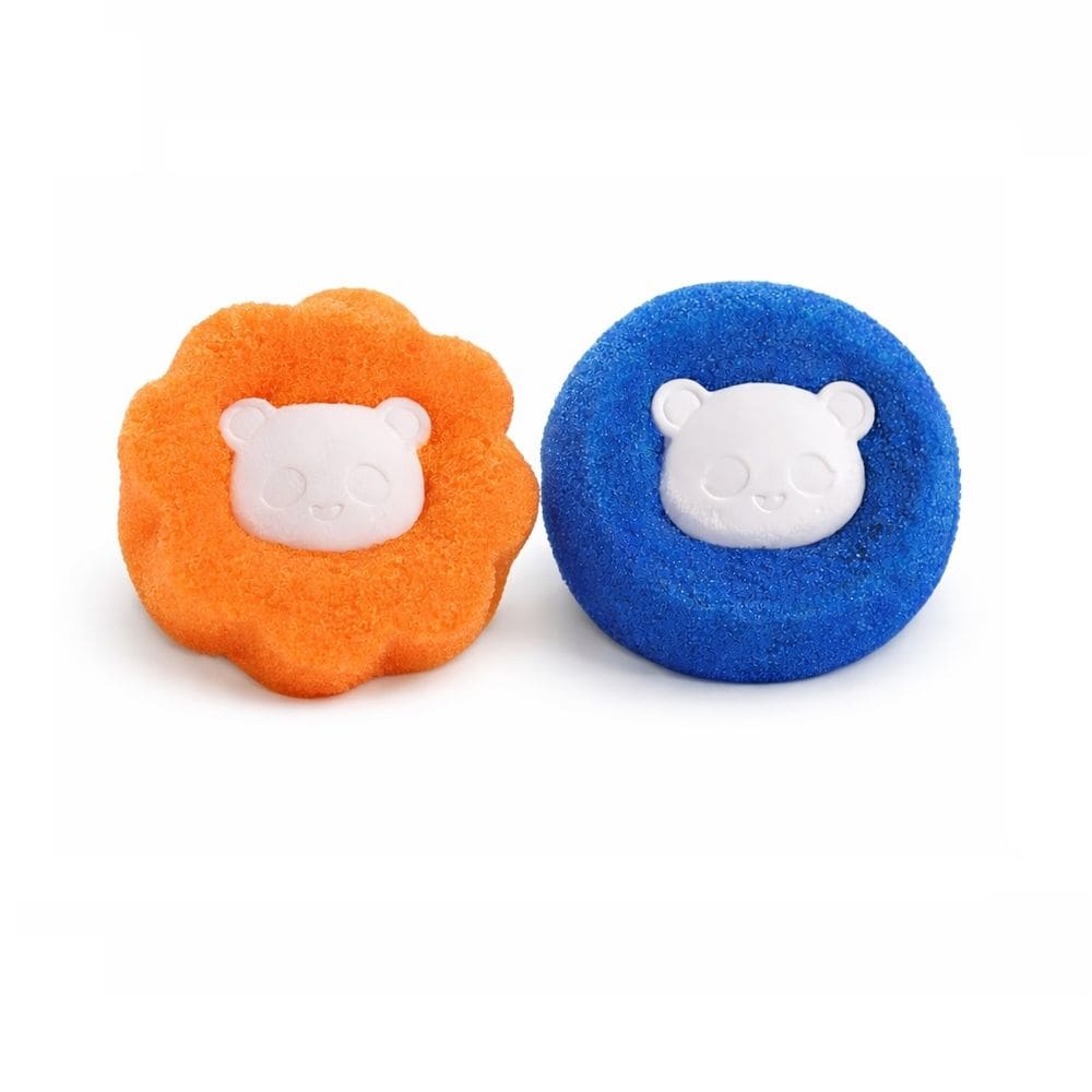 Kit 2 Coletor de Pelos para Máquina de Lavar Bola Mágica 6cm