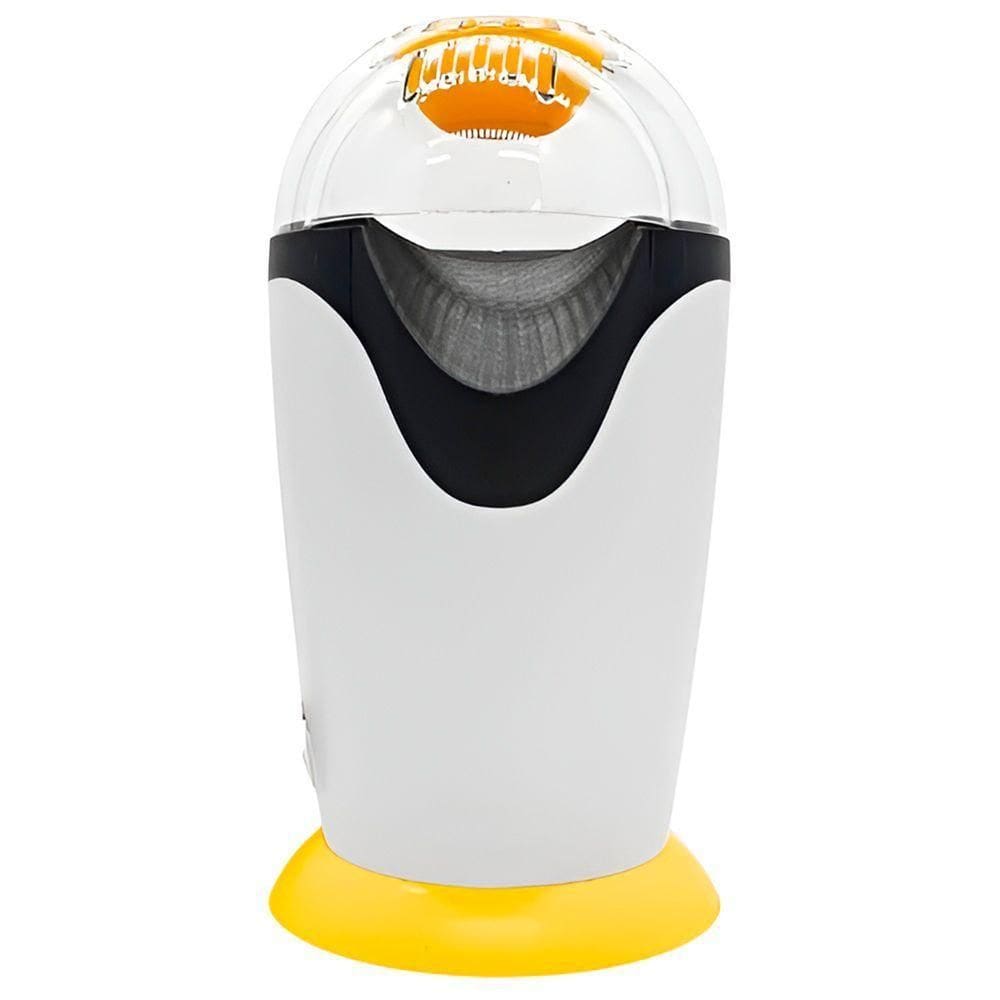 Pipoqueira Elétrica A Ar Quente 1100w 2,5l – Pipoca Saudável E Crocante Em Minutos Sem óleo 127v Branca