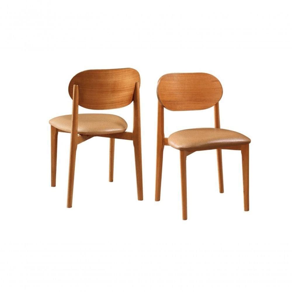 Cadeiras Para Mesa De Jantar Madeira Maciça Jade Star Móveis