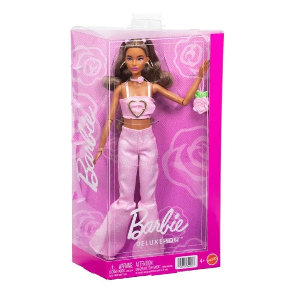 Barbie Fashionista Deluxe Style Calça Jeans Rosa - Mattel JJN72