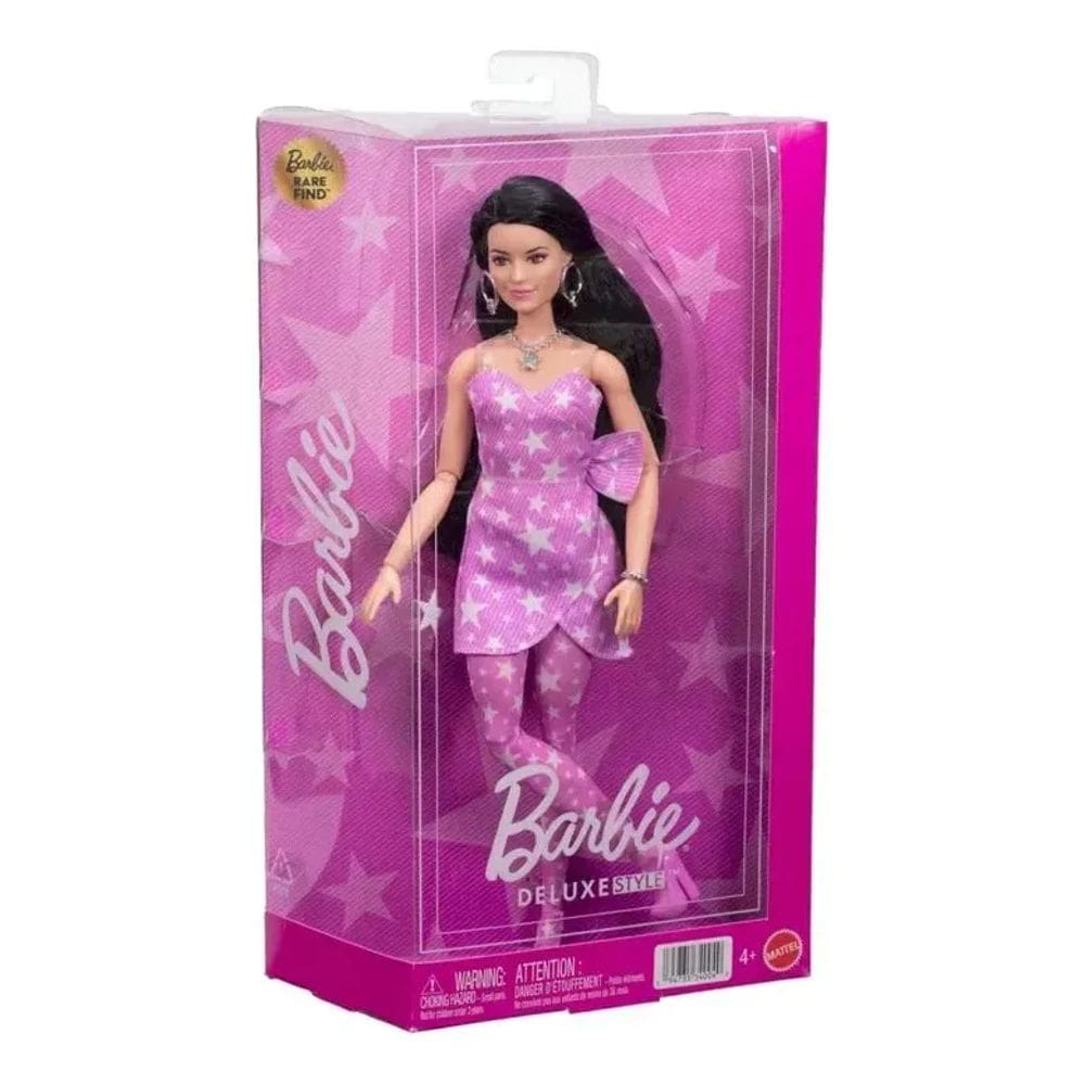 Boneca Barbie Fashionista Deluxe Style Cabelo Solto - JJN77