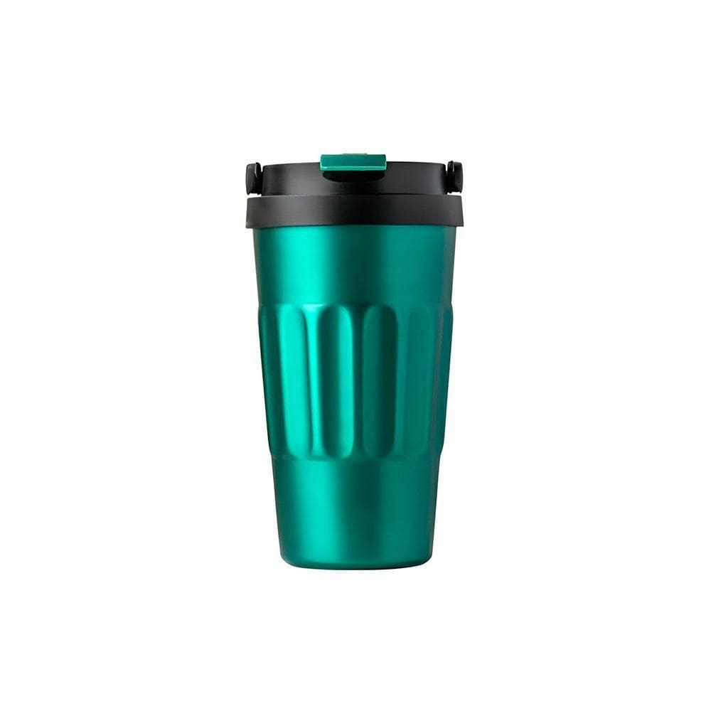 Copo Térmico Aço Inox 500ml Metalizado Café Suco Chá verde